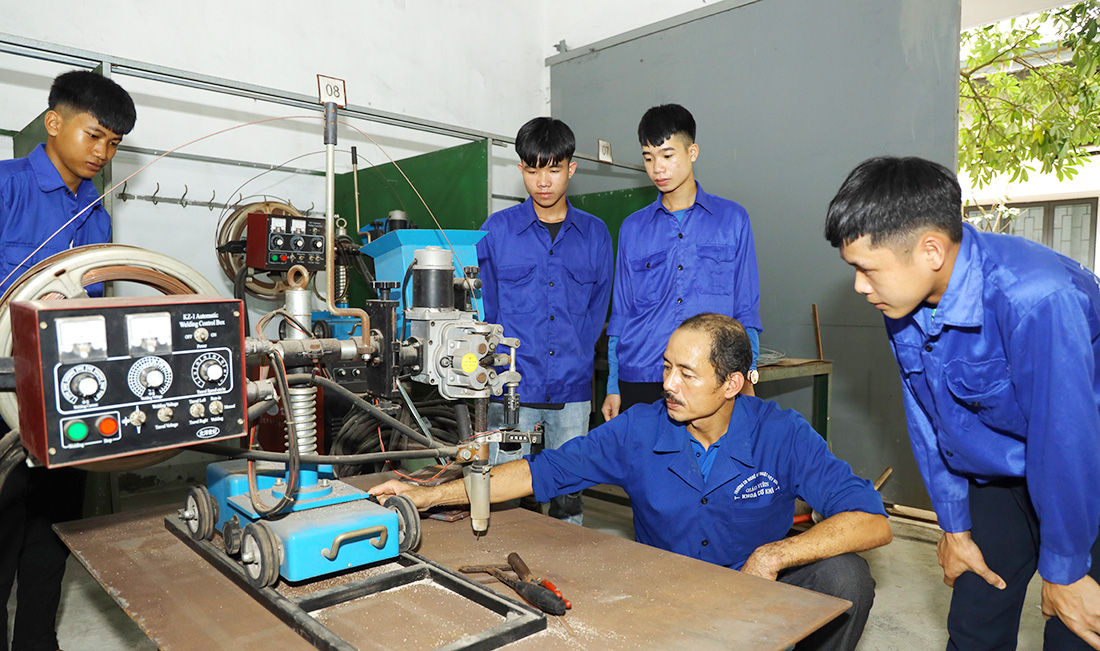 Trường Cao đẳng Việt - Đức Nghệ An: Đào tạo nghề gắn với thị trường lao động