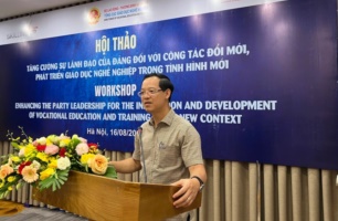 Tăng cường sự lãnh đạo của Đảng với phát triển giáo dục nghề nghiệp