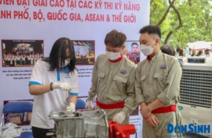 Học nghề “hút” giới trẻ