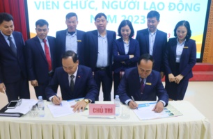 TRƯỜNG CAO ĐẲNG VIỆT – ĐỨC NGHỆ AN TỔ CHỨC HỘI NGHỊ VIÊN CHỨC, NGƯỜI LAO ĐỘNG NĂM 2023