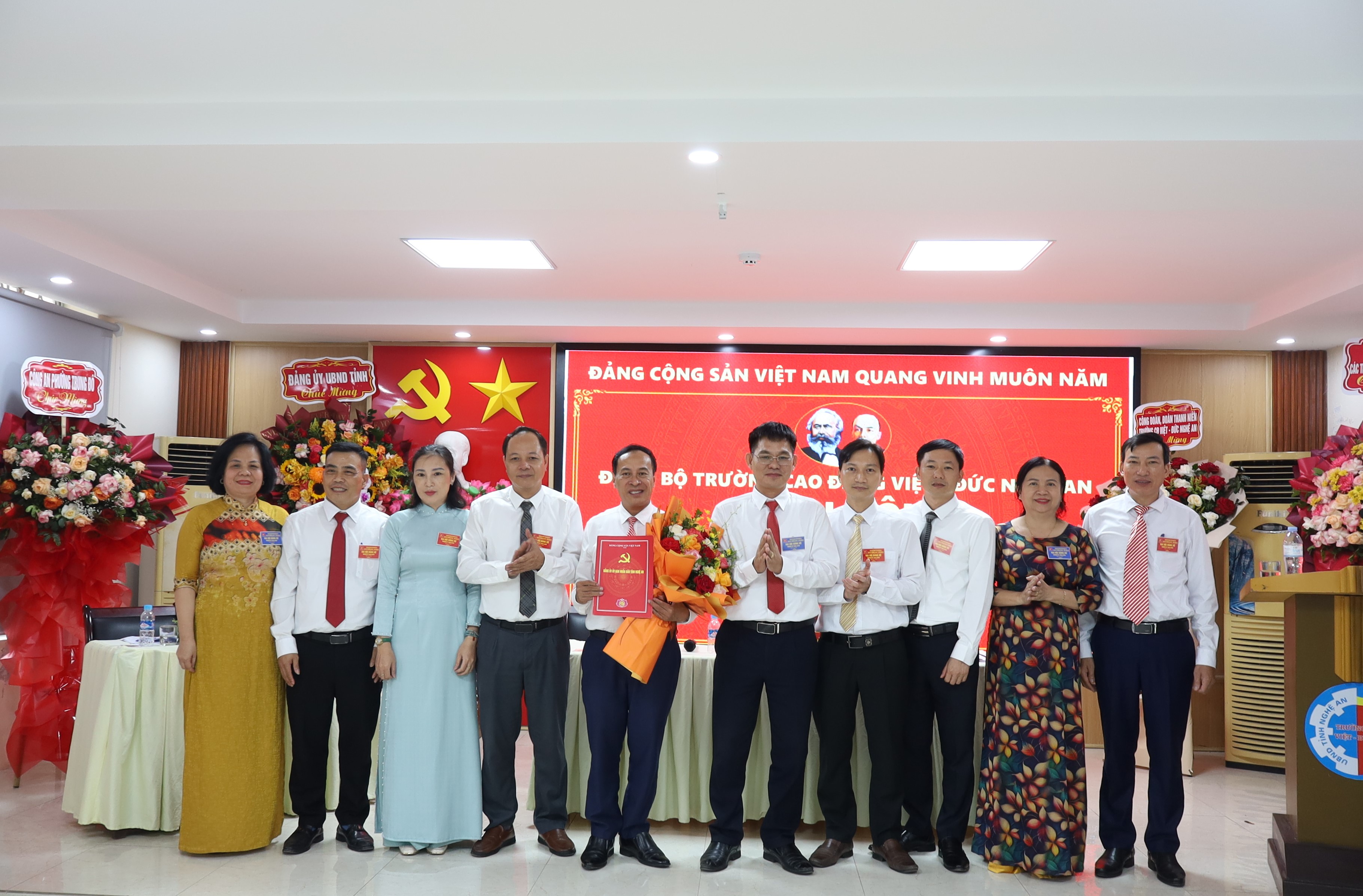 Đại hội Đảng bộ Trường Cao đẳng Việt – Đức Nghệ An, nhiệm kỳ 2025 – 2030: “Đoàn kết – Đổi mới – Nâng cao chất lượng, hiệu quả đào tạo”