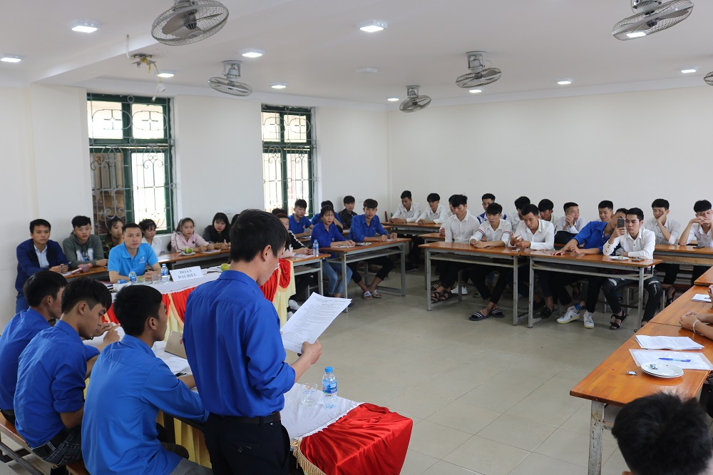 Đại hội chi đoàn năm học 2019-2020  