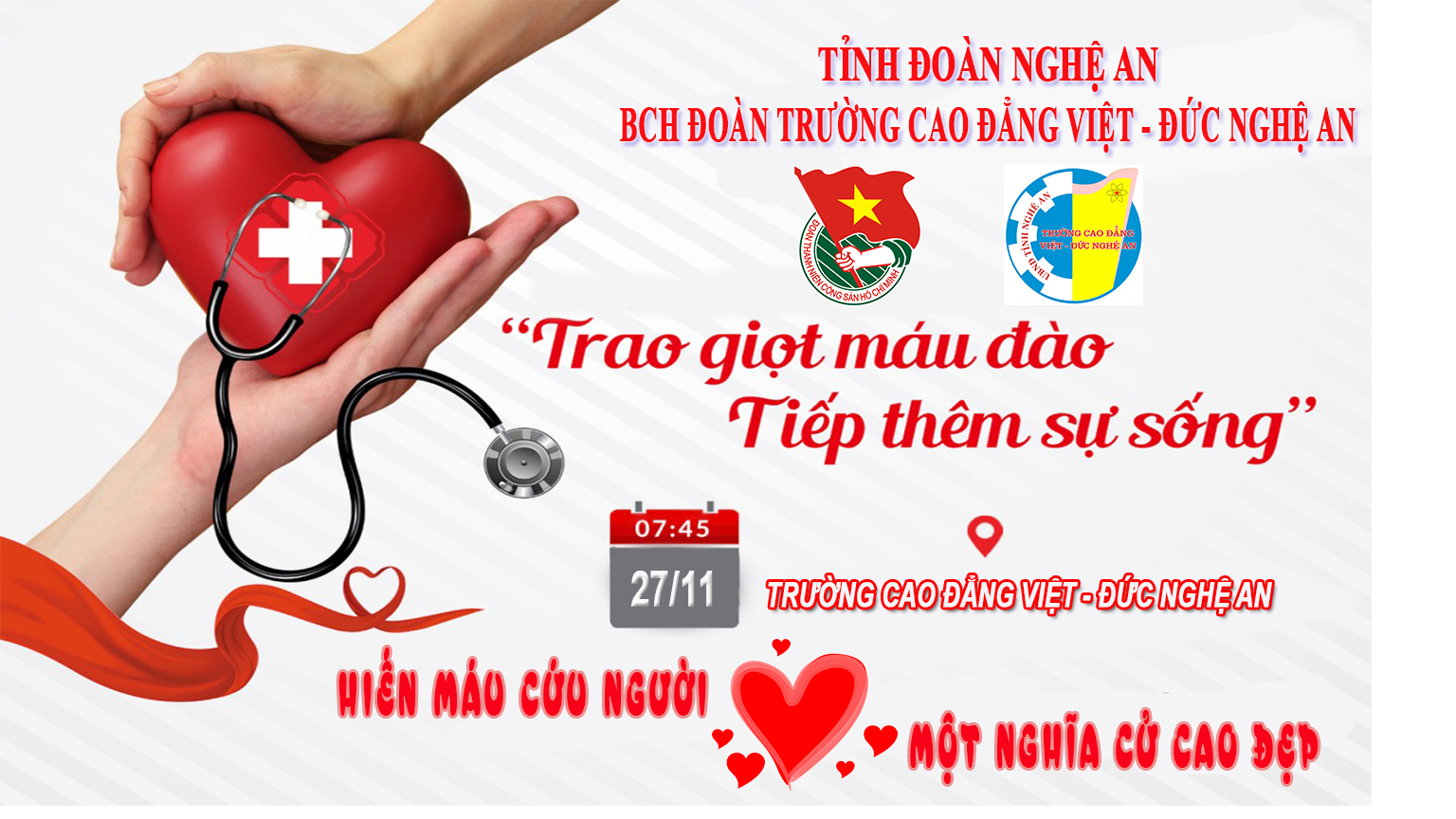 Phát động hiến máu tình nguyện 