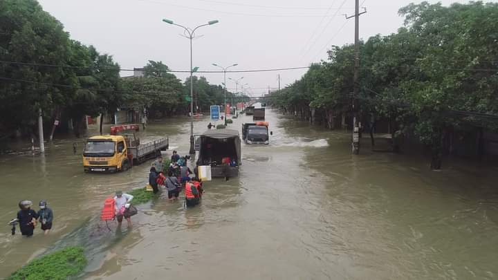 Thông báo về việc ủng hộ đồng bào vùng bị thiệt hại do bão lũ gây ra 