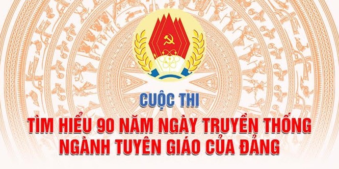Về việc tham gia Cuộc thi trắc nghiệm tìm hiểu 90 năm Ngày truyền thống ngành Tuyên giáo của Đảng
