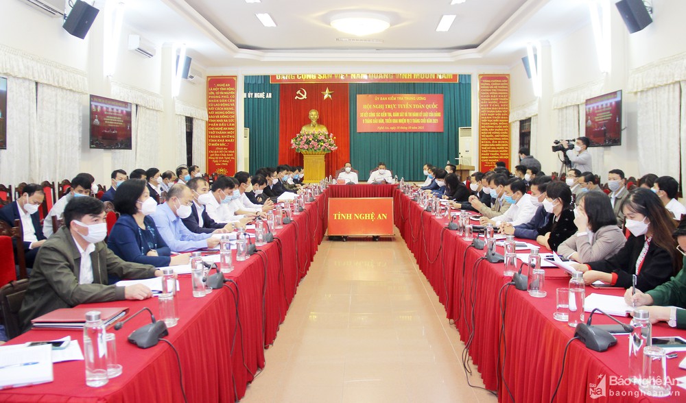 Nghệ An kiểm tra, giám sát trên 3.000 tổ chức các cấp Đảng và đảng viên