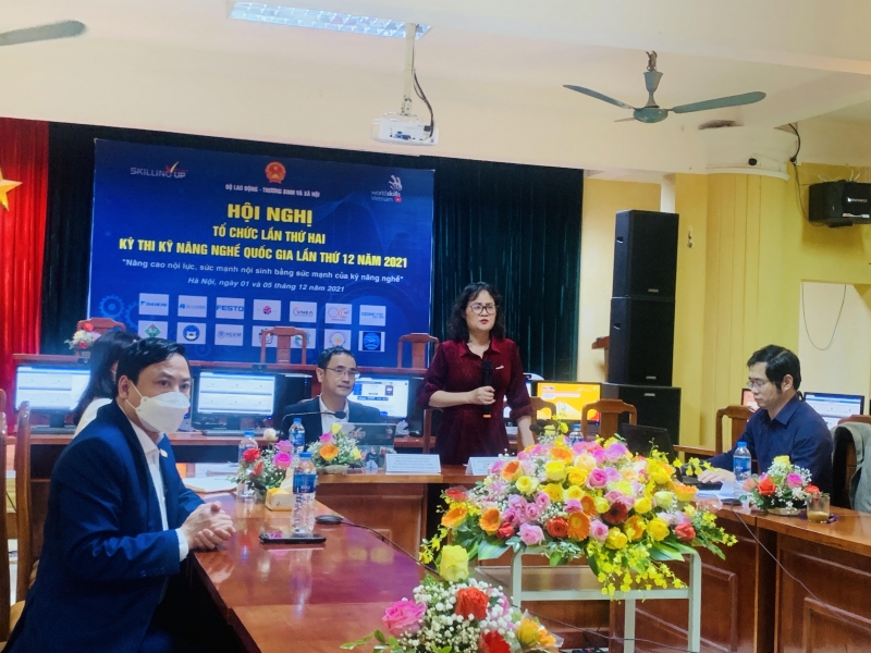 Hội nghị tổ chức lần thứ 2 kỳ thi Kỹ năng nghề Quốc gia lần thứ 12 năm 2021