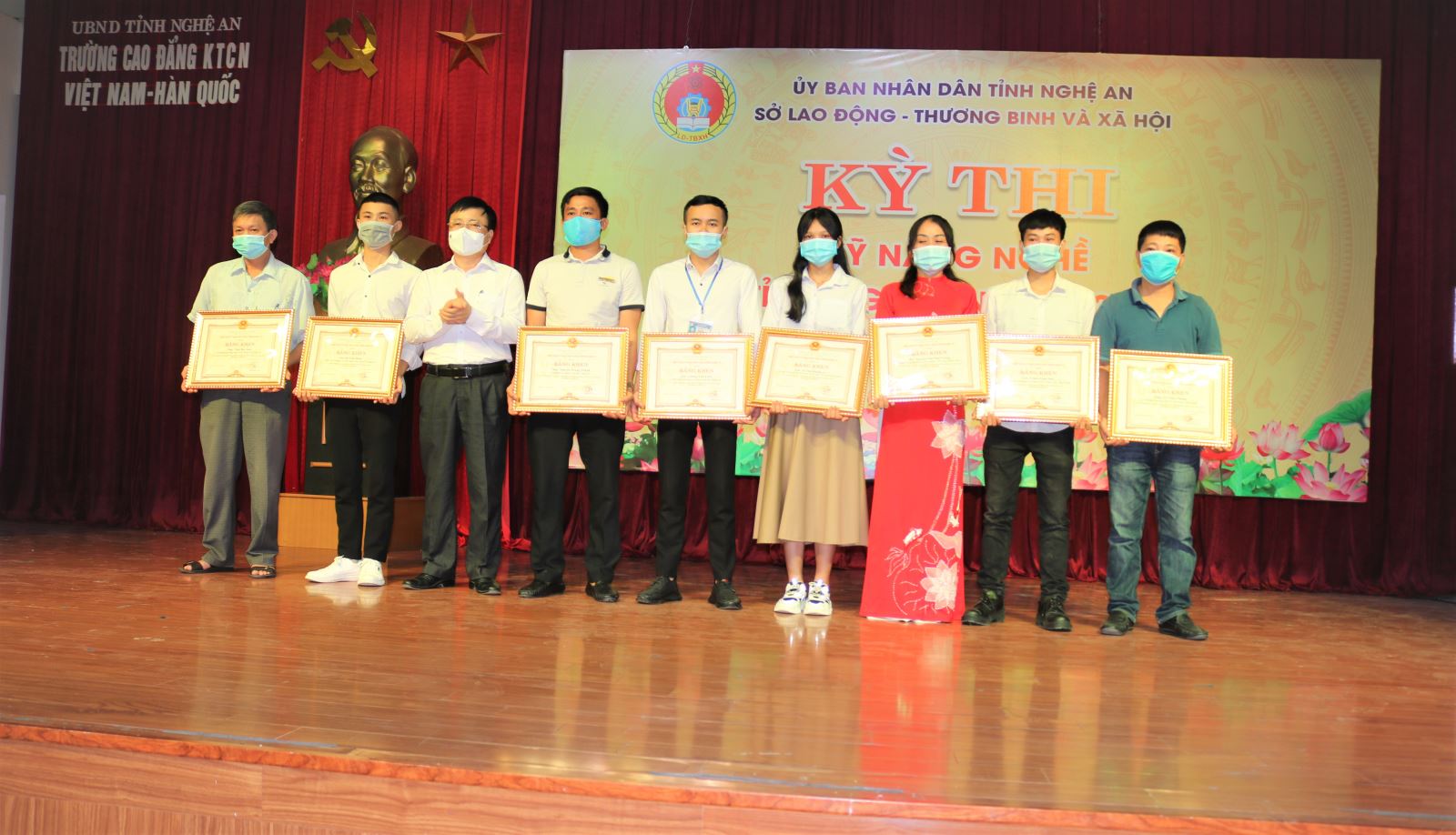   Bế mạc Kỳ thi Kỹ năng nghề tỉnh Nghệ An năm 2021 