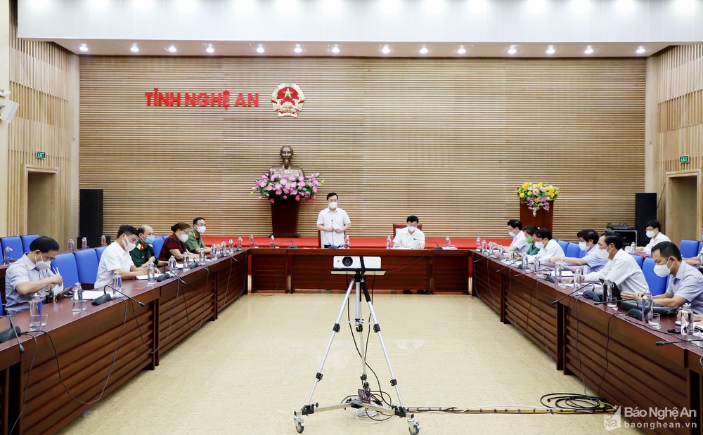 Giãn cách xã hội toàn thành phố Vinh từ 0h ngày 17/6