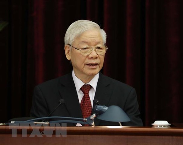 TỔNG BÍ THƯ NGUYỄN PHÚ TRỌNG THAM DỰ HỘI NGHỊ THƯỢNG ĐỈNH GIỮA ĐCS TRUNG QUỐC VÀ CÁC CHÍNH ĐẢNG