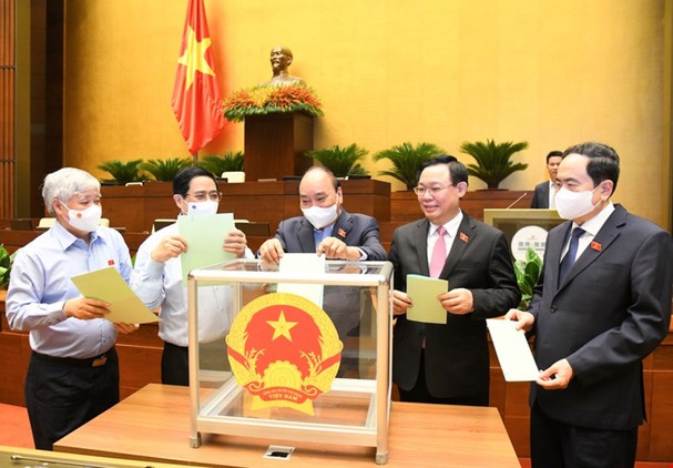 Chủ tịch nước, Thủ tướng và Chánh án TAND tối cao sẽ tuyên thệ nhậm chức hôm nay