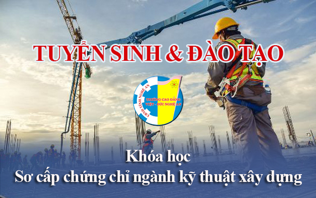  Khóa học Chứng chỉ Sơ cấp Nghề Xây dựng