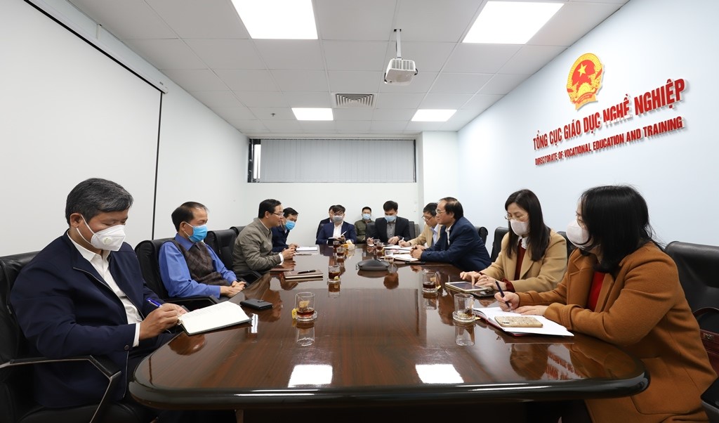 Tổng cục Giáo dục nghề nghiệp làm việc với ban Tuyên giáo Trung ương về công tác đào tạo nghề cho lao động nông thôn