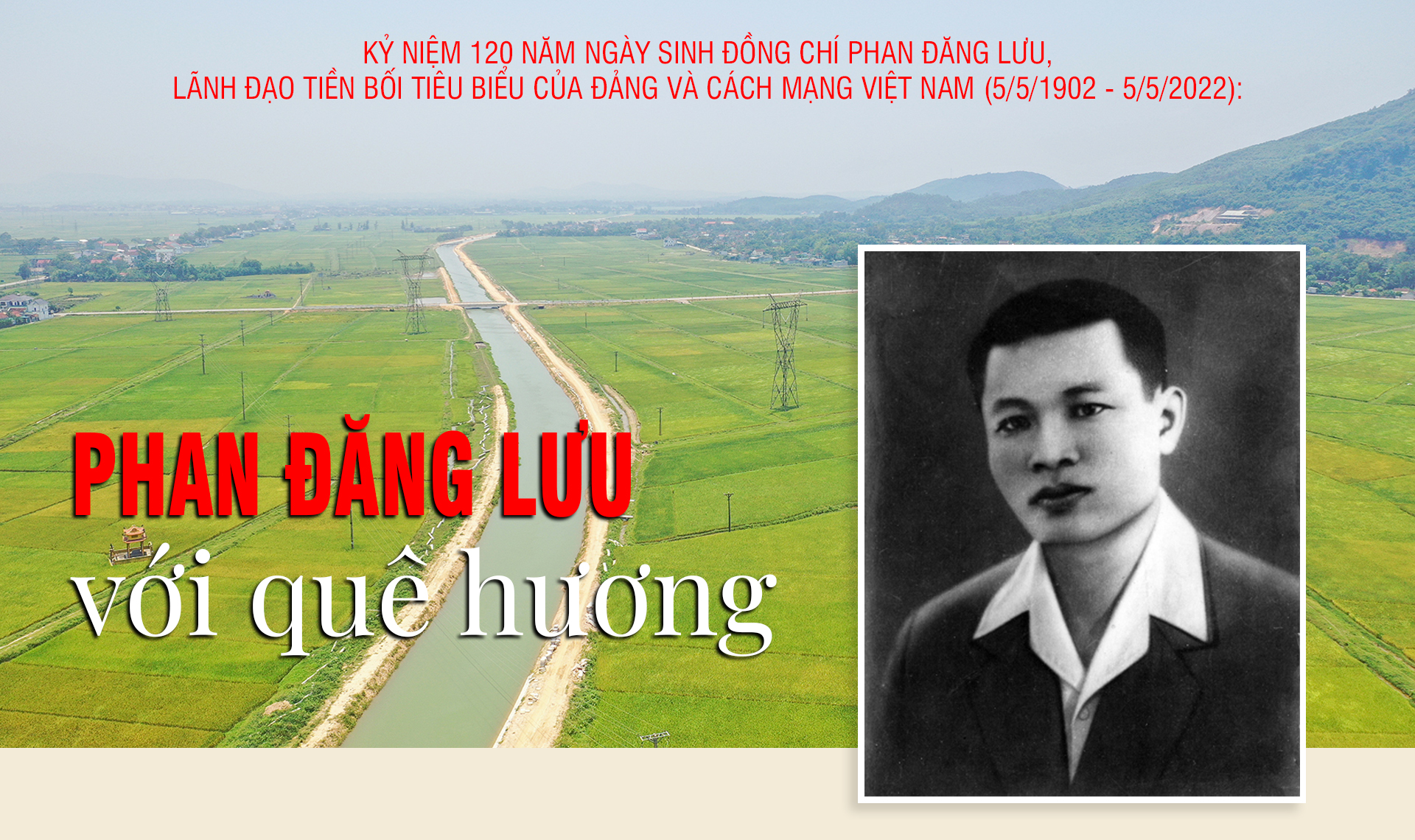 Phan Đăng Lưu với Quê hương