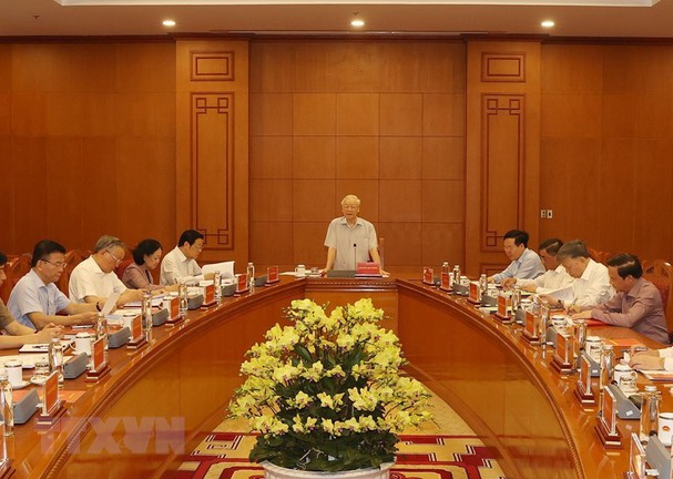 Tổng Bí thư chủ trì họp Thường trực Ban chỉ đạo Trung ương về phòng chống tham nhũng, tiêu cực