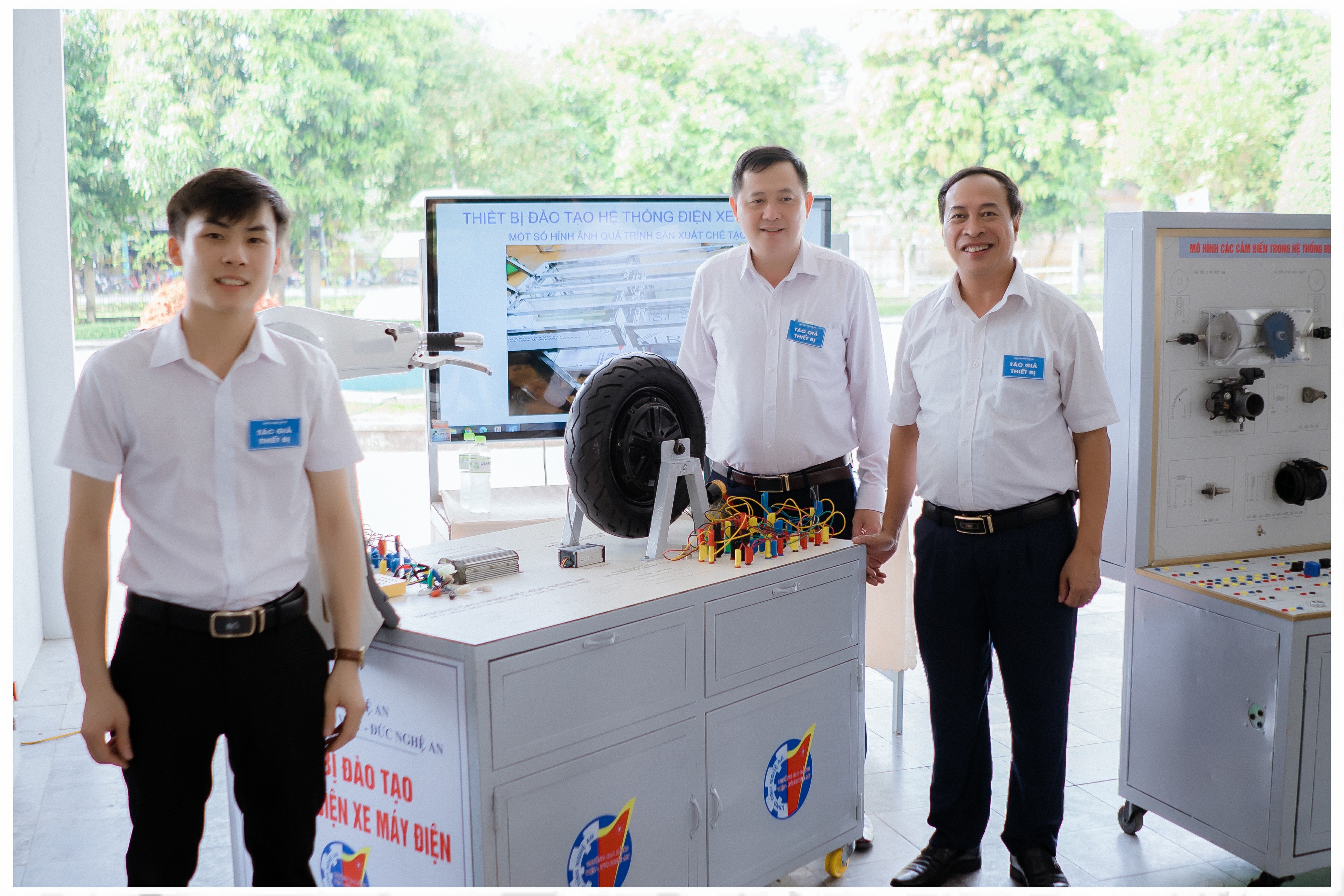 Trường Cao đẳng Việt – Đức Nghệ An tham gia Hội thi Thiết bị đào tạo tự làm tỉnh Nghệ An năm 2022