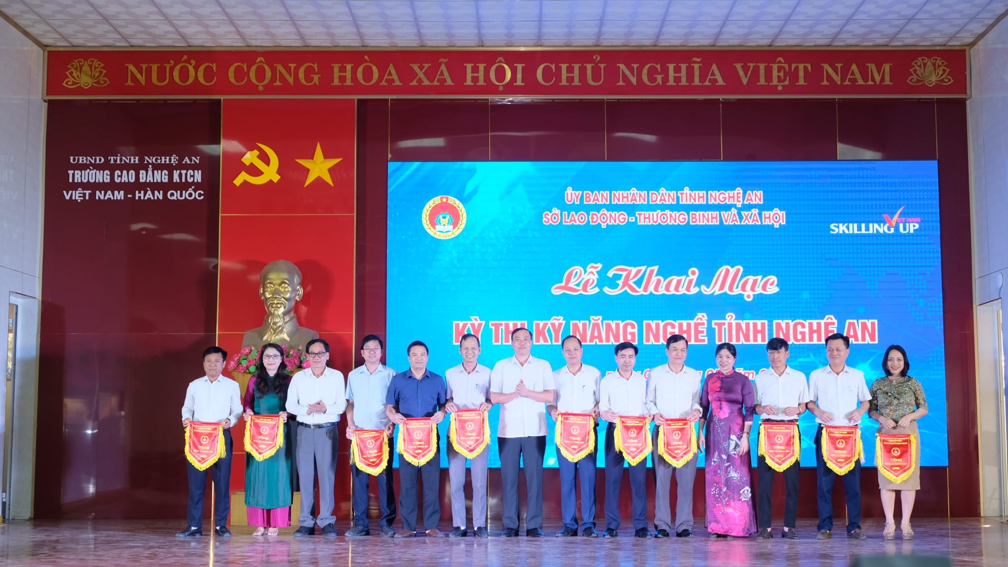 30 thí sinh tranh tài tại Kỳ thi Kỹ năng nghề tỉnh Nghệ An năm 2023