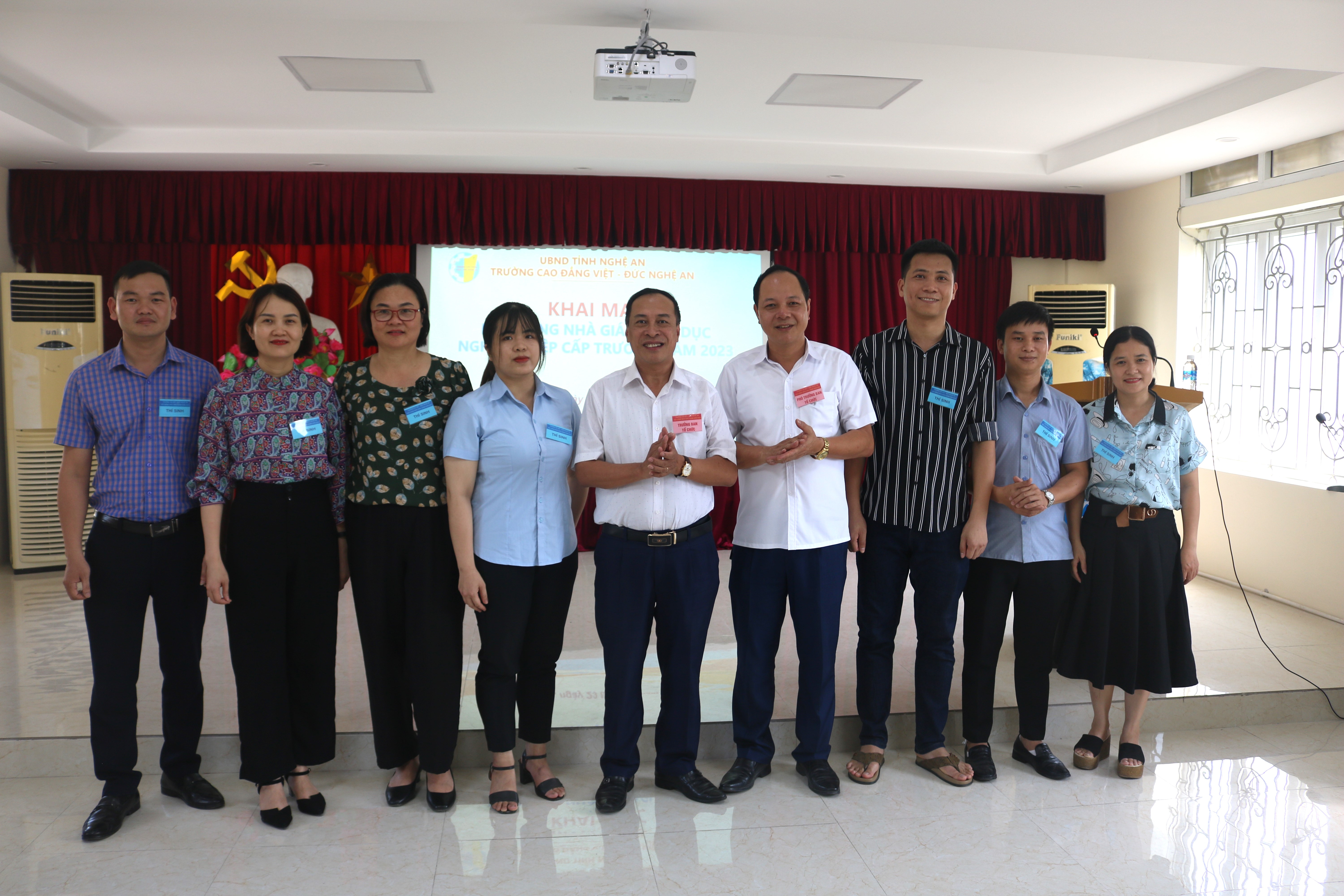 LỄ KHAI MẠC HỘI GIẢNG NHÀ GIÁO GIÁO DỤC NGHỀ NGHIỆP CẤP TRƯỜNG NĂM 2023