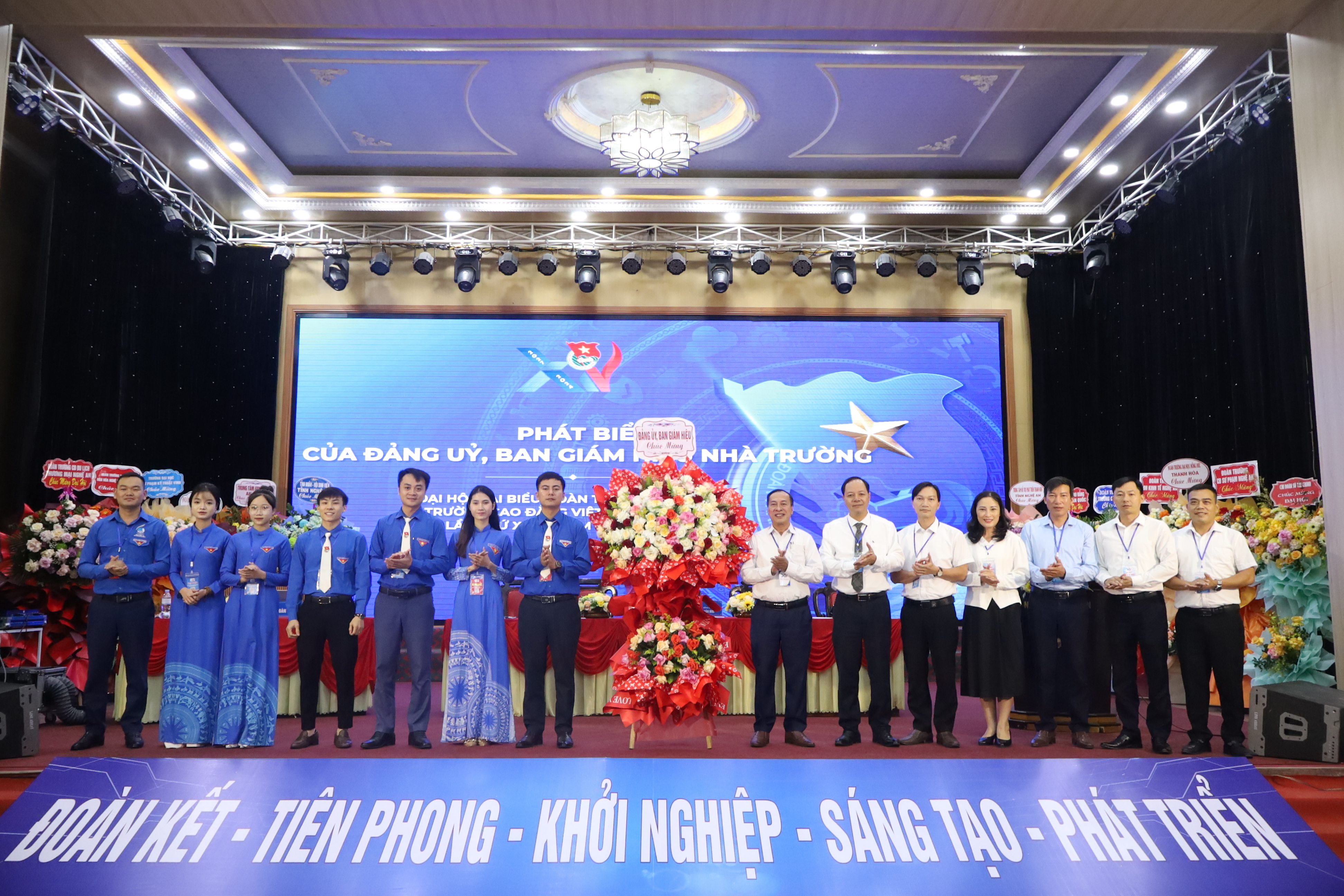  Đại hội Đại biểu Đoàn Thanh niên Cộng sản Hồ Chí Minh Trường Cao đẳng Việt – Đức Nghệ An, lần thứ XIV, nhiệm kỳ 2024 – 2027