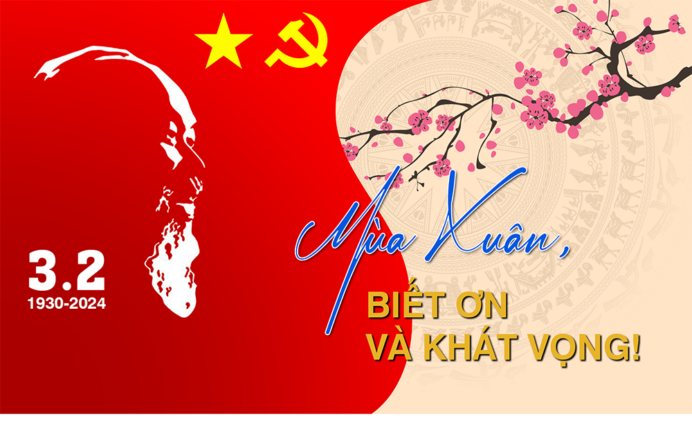 Mùa xuân, biết ơn và khát vọng