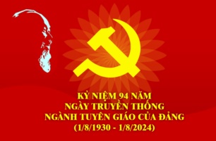 Kỷ niệm 94 năm Ngày Truyền thống ngành Tuyên giáo của Đảng (01/8/1930 – 01/8/2024)