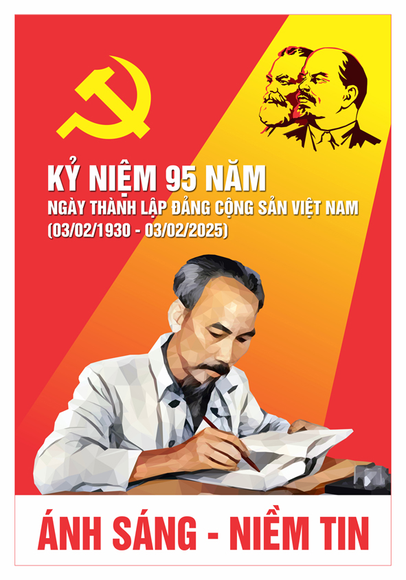  Kỷ niệm 95 năm Ngày Thành lập Đảng Cộng sản Việt Nam (03/02/1930 – 03/02/2025)